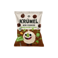 Krümel BIO Mini sušenky Datle, kakao, oříšky 50 g