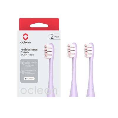 Oclean náhradní hlavice Professional Clean, P1C13-X Pro Digital fialové 2 ks