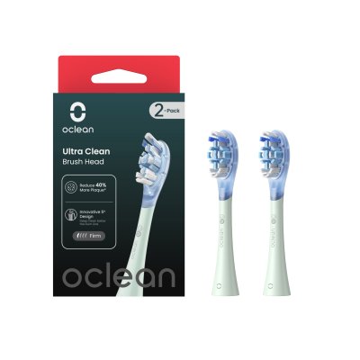 Oclean náhradní hlavice Ultra Clean, UC01 zelené 2 ks
