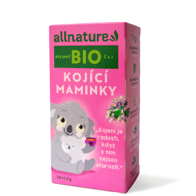 Allnature BIO Kojící maminky bylinný čaj 20x1,5 g