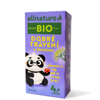 Allnature BIO Dobré trávení s fenyklem dětský čaj 20x1,5 g