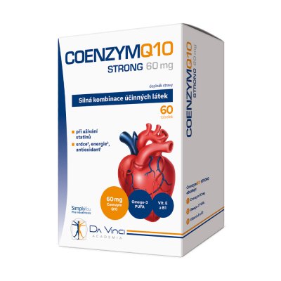 Coenzym Q10 Strong 60mg Da Vinci Academia tob.60