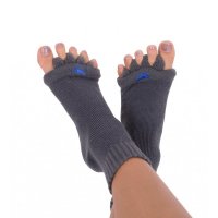 HappyFeet Adjustační ponožky Charcoal vel. M 1 pár