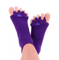 HappyFeet Adjustační ponožky Purple vel. M 1 pár