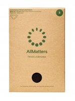 AllMatters Menstruační kalhotky - bikiny vel. S 1 ks černé