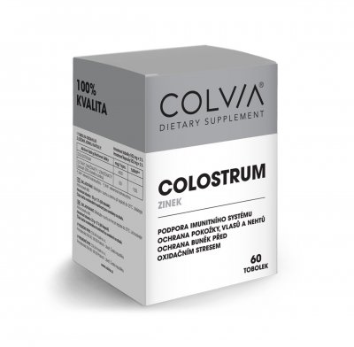 COLVIA Colostrum + Zinek 60 tobolek