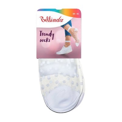 Bellinda Dámské punčochové ponožky s puntíky vel. 39/42 1 pár bílé
