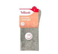 Bellinda Cotton Comfort vel. 39/42 dámské klasické ponožky 1 pár šedé