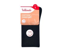 Bellinda Cotton Comfort vel. 35/38 dámské klasické ponožky 1 pár černé