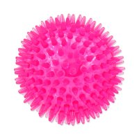 Dog Fantasy Hračka míček pískací růžový 8 cm