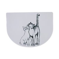 Trixie Podložka pod misky bílá 40x30 cm