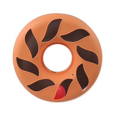 MAGIC CAT Hračka koulodráha kruh s myškou fialovo-šedá 25 x 25 x 6,5 cm