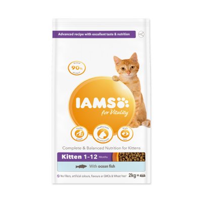 IAMS Cat Kitten Ocean Fish granule 2 kg