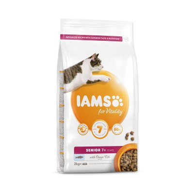 IAMS Cat Senior Ocean Fish granule 2 kg