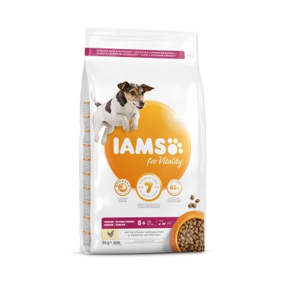 IAMS Dog Senior Small & Medium Chicken granule 3 kg