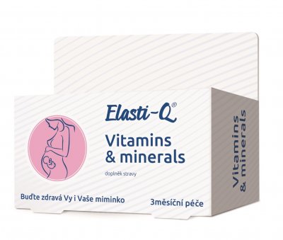 Elasti-Q Vitamins & Minerals s postupným uvolňováním 90 tablet