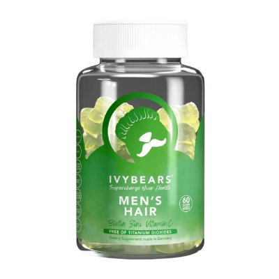 IvyBears Men´s Hair vlasové vitamíny pro muže 60 ks