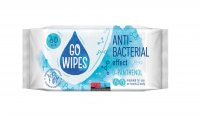 GoWipes Vlhčené ubrousky s antibakteriálním účinkem 60 ks
