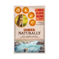 IAMS Naturally Adult losos v omáčce kapsička 85 g