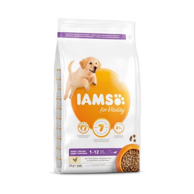 IAMS Dog Puppy Large Chicken granule 3 kg