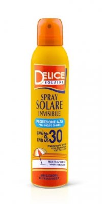 Delice Solaire Transparentní opalovací sprej SPF30 150 ml