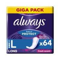 Always Daily Protect Long Fresh Scent intimky 64 ks