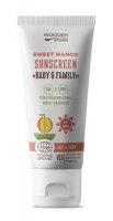WoodenSpoon Baby & Family Opalovací tělové mléko Mango SPF50 100 ml WoodenSpoon Baby & Family Opalovací tělové mléko Mango SPF50 100 ml