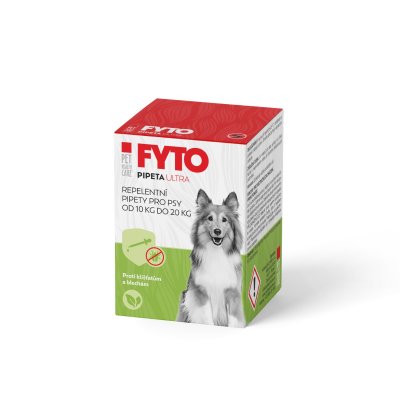 Pet health care FYTO PIPETY ULTRA pro psy 10–20 kg 3x10 ml