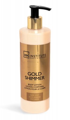 IDC Institute Gold Shimmer tělové mléko 400 ml