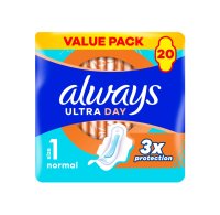 Always Ultra Day Normal hygienické vložky 20 ks