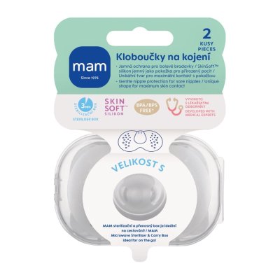 Mam Nipple Shields prsní kloboučky 2 ks