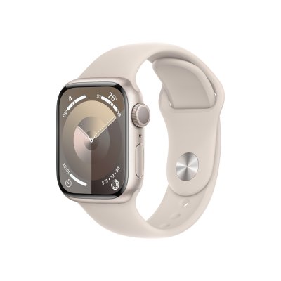 Apple Watch S9 41 mm sport band M/L smart hodinky Starlight