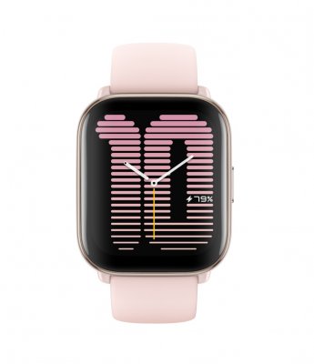 Amazfit Active Petal Pink chytré hodinky