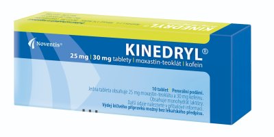 KINEDRYL - 25MG/30MG TBL NOB 10