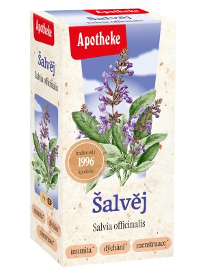 Apotheke Šalvěj lékařská čaj 20x2g n.s.