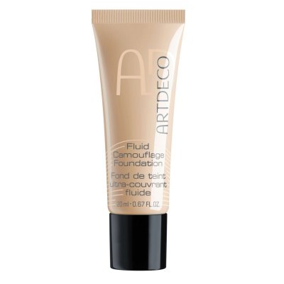 ARTDECO Fluid Camouflage Foundation odstín 24 warm/golden beige make-up 20 ml