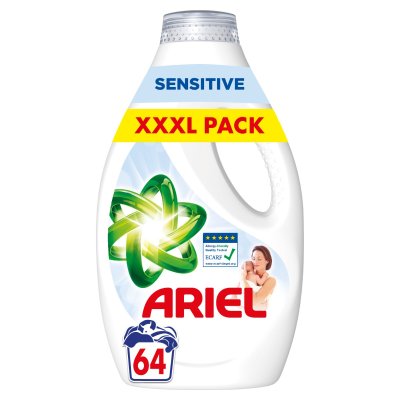 Ariel Sensitive Prací gel 3,2 l 64 praní Ariel Sensitive Prací gel 3,2 l 64 praní