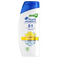 Head&Shoulders Fresh Citrus 2v1 šampon a kondicionér proti lupům 625 ml