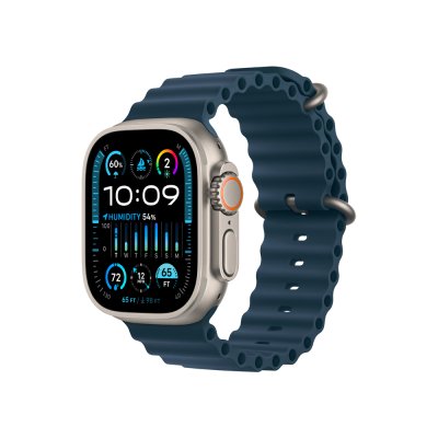 Apple Watch Ultra 2 49 mm smart hodinky Titanium/Blue Ocean