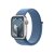 Apple Watch S9 Cellular 41 mm sport loop smart hodinky Silver/Winter Blue