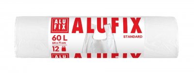 Alufix Pytle na odpadky s uchy 60 l 12 ks