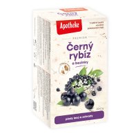 Apotheke Černý rybíz a bezinky nálevové sáčky 20x 2 g