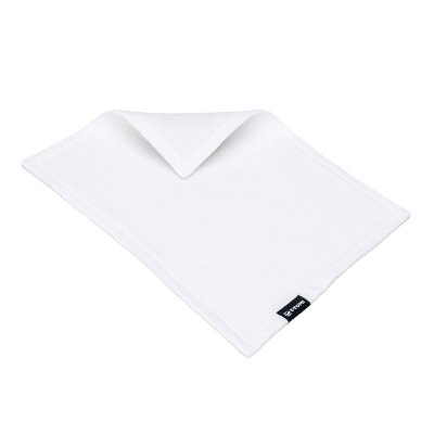 T-tomi BIO Mušelínová plena pod hlavičku 1 ks white