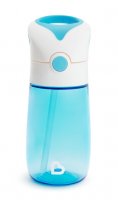 Munchkin Flip & Go™ Hrneček s brčkem 18m+ 355 ml modrý