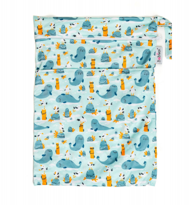 Bobánek Nepromokavá taška 1 ks racek a tuleň