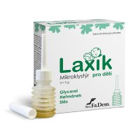 Laxík mikroklystýr pro děti 3x3g