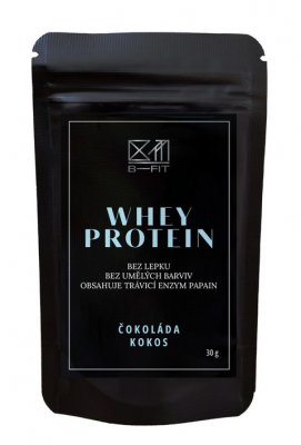 B-Fit Club Whey Protein čokoláda-kokos 30 g