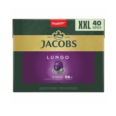 Jacobs Lungo Intenso 8 XXL kapsle 40 ks