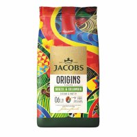 Jacobs Origins Brazil & Colombia zrnková káva 1000 g