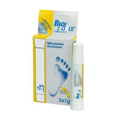 Biodeur deodorant prášek 3x1g